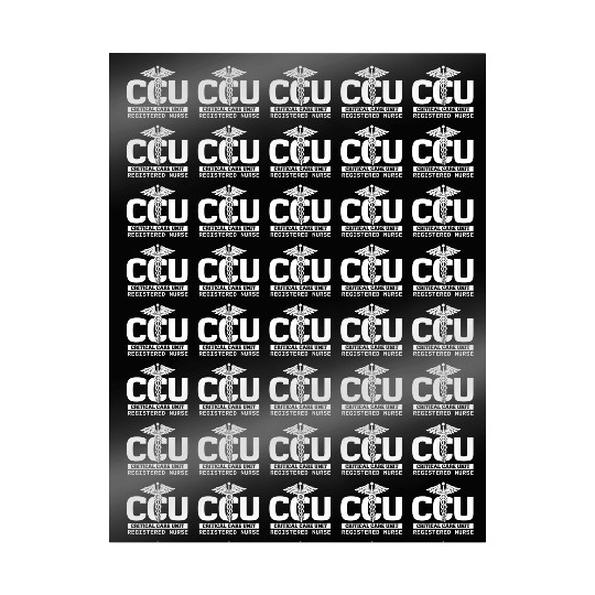 Ccu Registered Nurse Critical Cardiac Care Unit Wrapping Papers