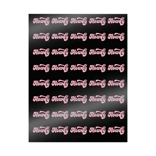 Howdy Rodeo Western Cory Southern Cowgirl Wrapping Papers