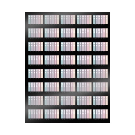 Mental Health Matters | Florals VI French Grey Wrapping Papers