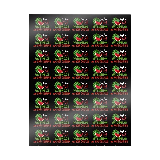 Just A Who Loves Watermelon And Ross Chastain Wrapping Papers