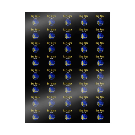 San Francisco Bay Area Bridge Polynesian Warrior T Wrapping Papers