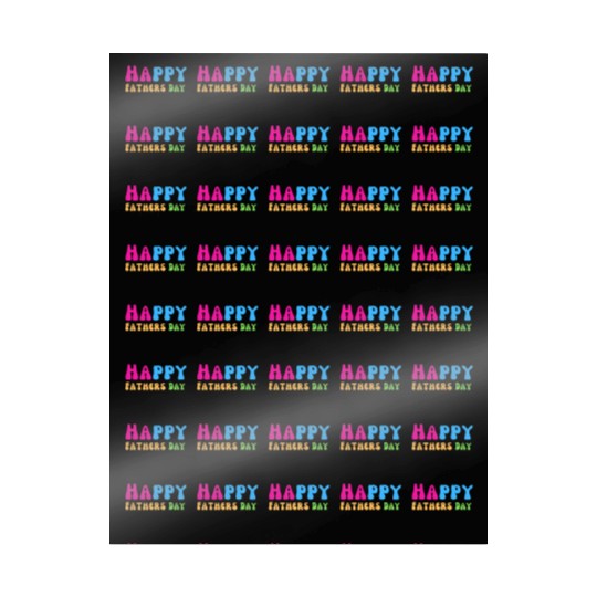 Happy Fathers Day i love you dad Heart Daddy funny Wrapping Papers