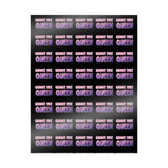 Garage Sale Queen purple pink watercolor Wrapping Papers