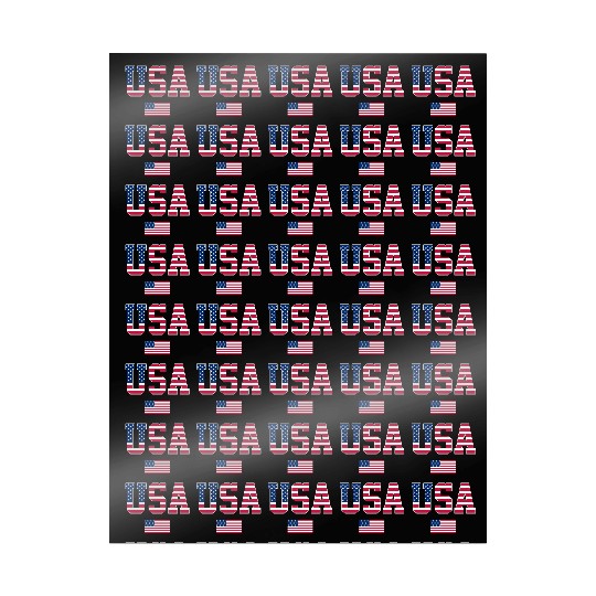 Usa Us Flag Patriotic 4Th Of July America Wrapping Papers