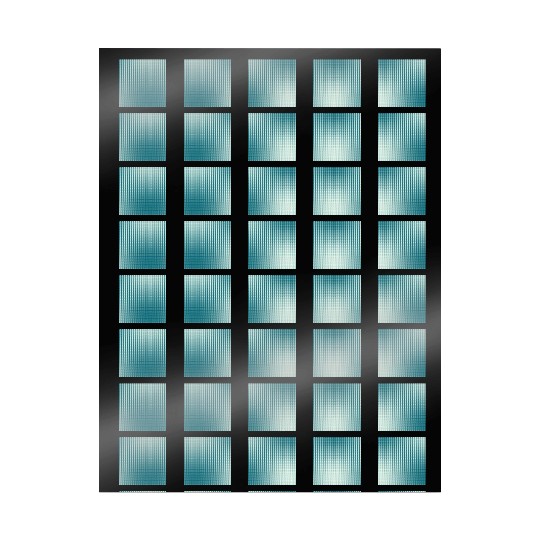 Retro Teal Chevron Pattern Wrapping Papers