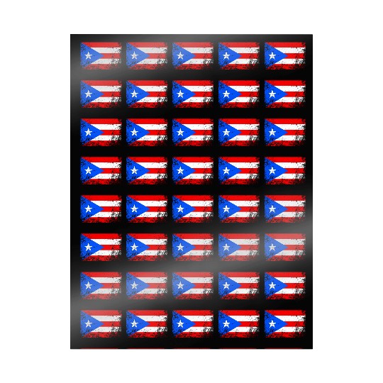 Puerto Rico National Flag Wrapping Papers