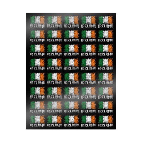 St Patrick's Day Patriotic Distressed Irish Flag Wrapping Papers