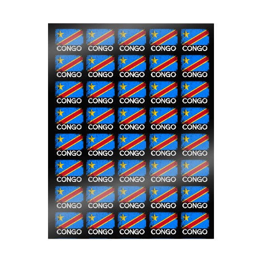 Congolese Flag Made In Congo Wrapping Papers