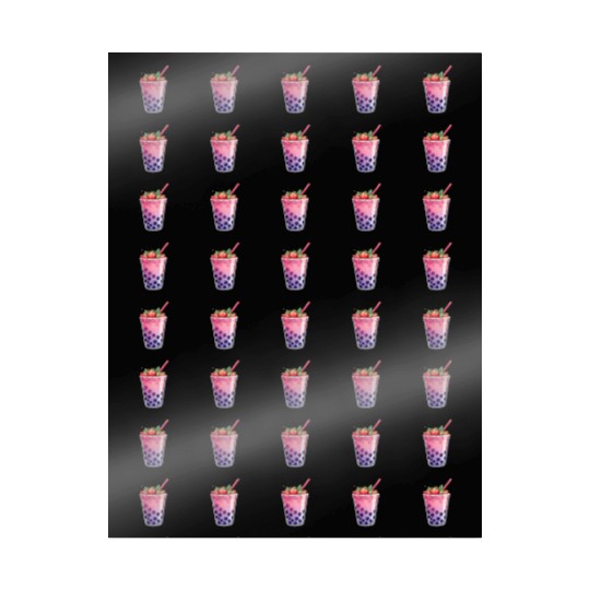 Boba Tea Design - Bubble Tea Wrapping Papers