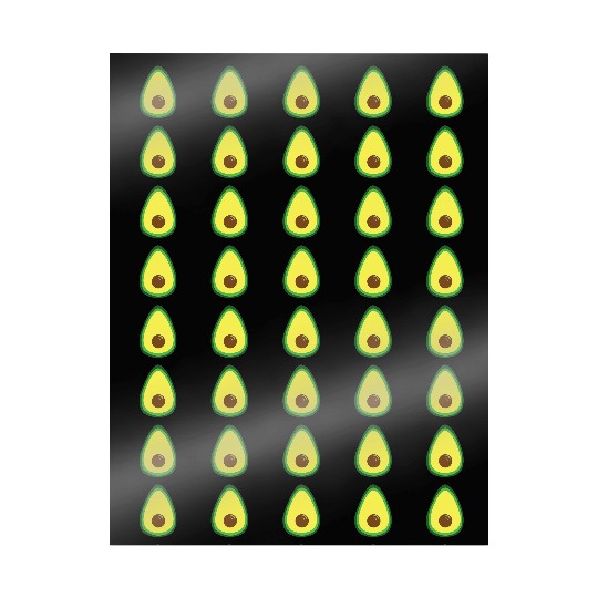 Avocado Vector Design Wrapping Papers