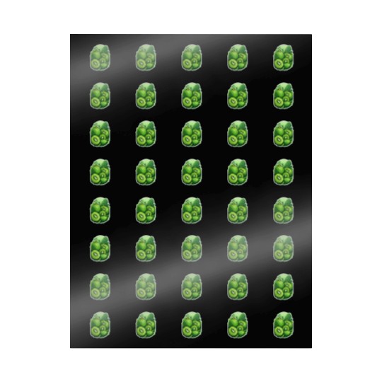 Green Kiwi Pattern Sticker Wrapping Papers