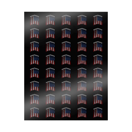 Fighter Air Plane Us Veterans Sky American Flag Wrapping Papers