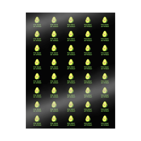 You Guac My World cute avocado Wrapping Papers