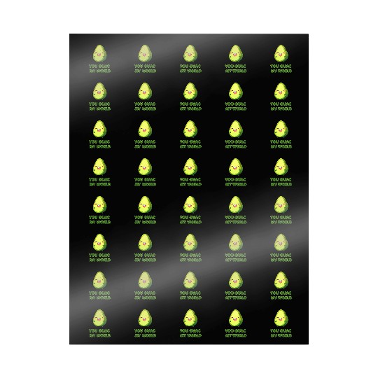 You Guac My World cute avocado Wrapping Papers