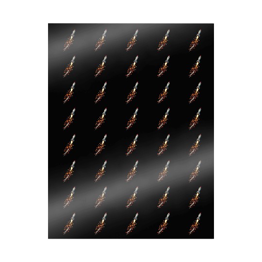 Autumn rocket - leaf-driven flight Wrapping Papers