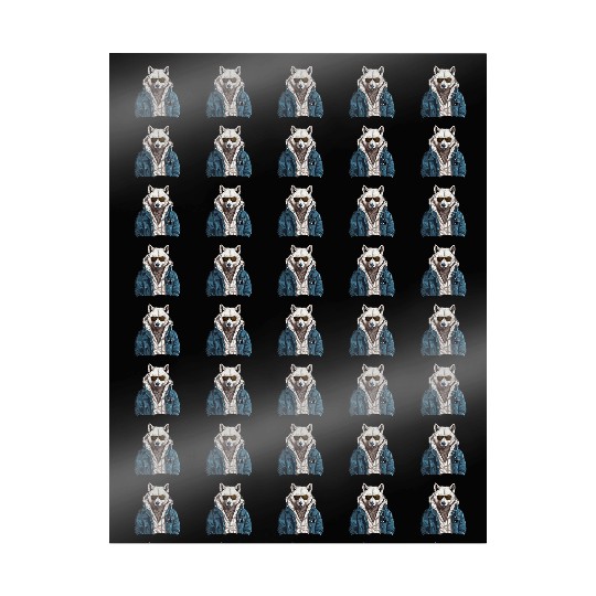 Street Style Arctic Wolf | Wolf Lovers Wrapping Papers