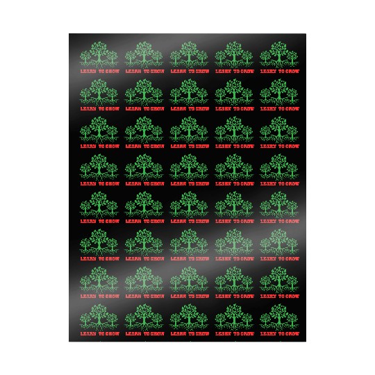 Growth Tree Inspirational Design Wrapping Papers