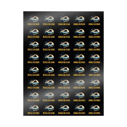 Muscle Car Magic Wrapping Papers