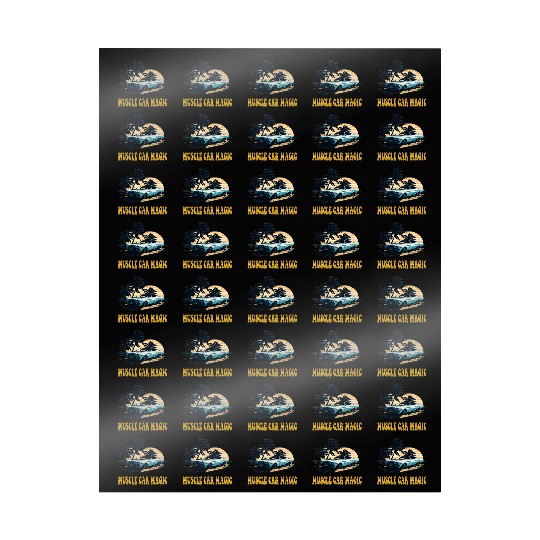 Muscle Car Magic Wrapping Papers