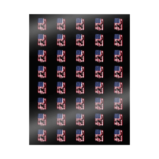 Supercross Freestyle Motocross American Flag Wrapping Papers