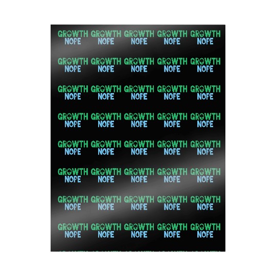 Green Blue Nope Growth Wrapping Papers