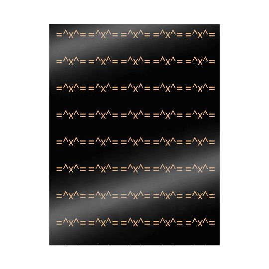 Cat Face Emoticon Wrapping Papers