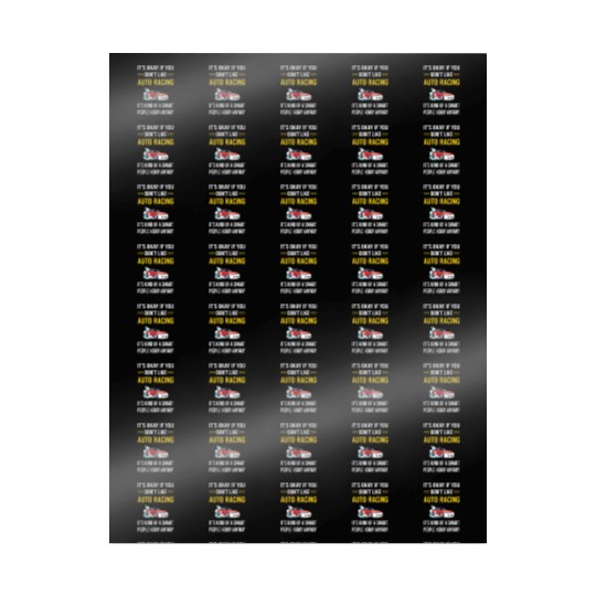 Smart People Auto Racing Automotive Autosport Wrapping Papers