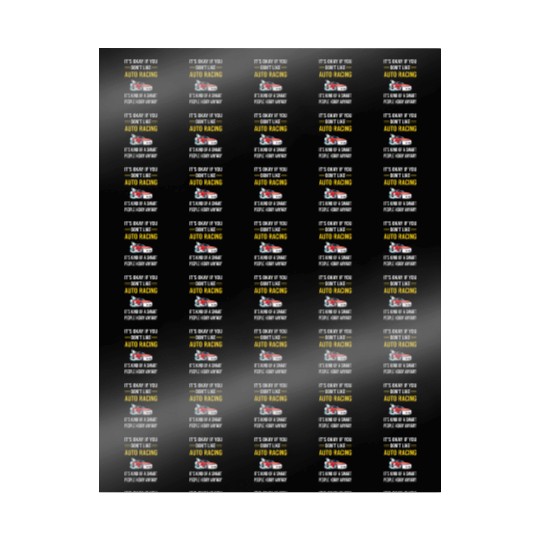 Smart People Auto Racing Automotive Autosport Wrapping Papers