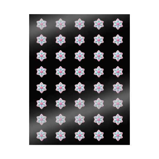 Crystal snowflake Wrapping Papers