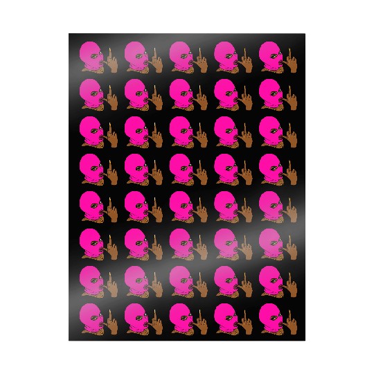 HustleSkillz com Gansta Goddess 12 Pink Wrapping Papers