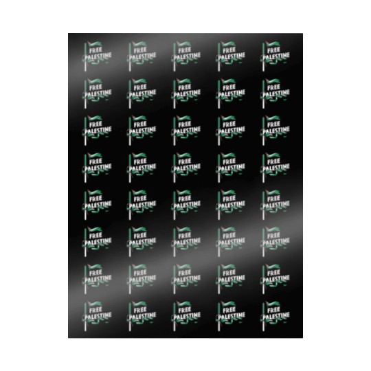 I Love Free Palestine Flag Save Gaza Wrapping Papers