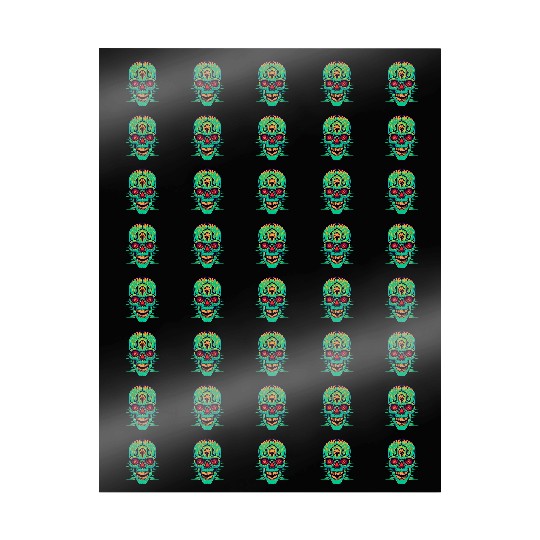 Weird Skull N2 Wrapping Papers