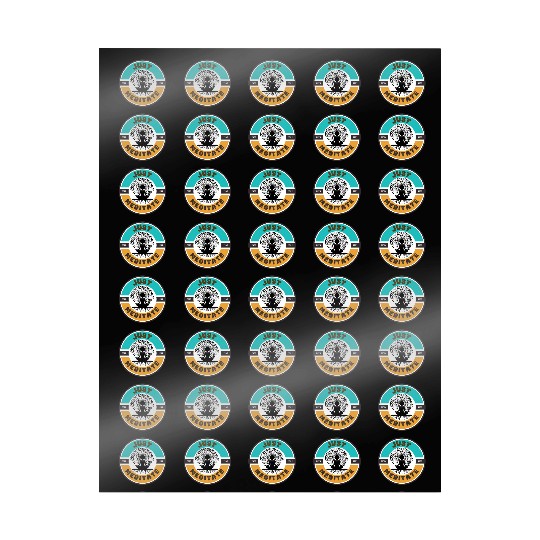 Sustainably Sourced Womens Teal Meditate Apparel Wrapping Papers