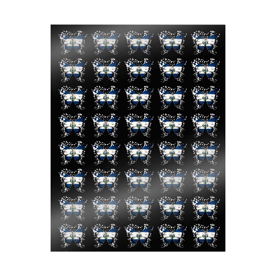 El Salvador Flag Salvadoran Wrapping Papers