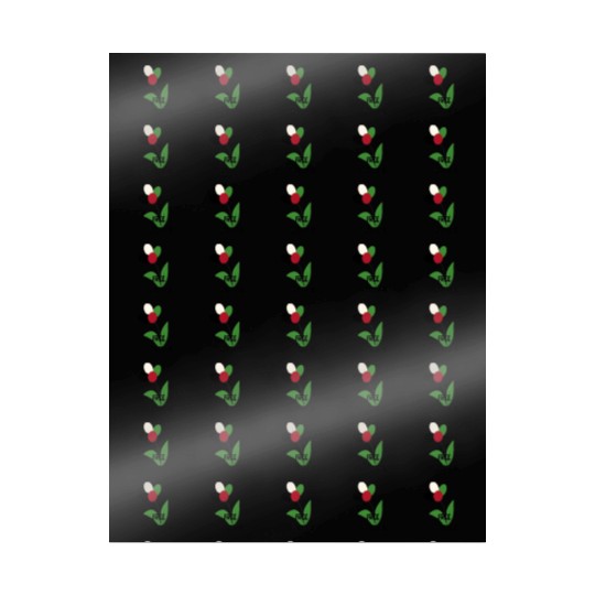Free Palestine,Flag-colored rose ,watermelon color Wrapping Papers