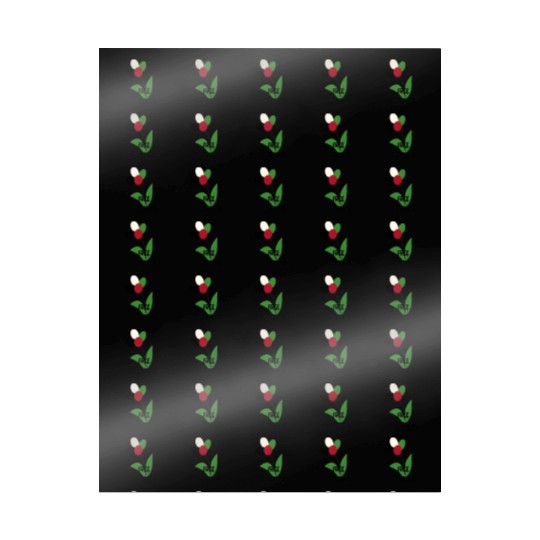 Free Palestine,Flag-colored rose ,watermelon color Wrapping Papers