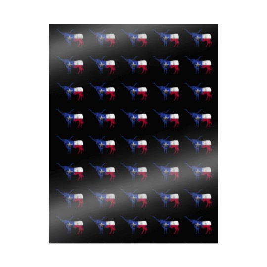 Texas Flag Texas Flag Longhorn Bull Tx Wrapping Papers