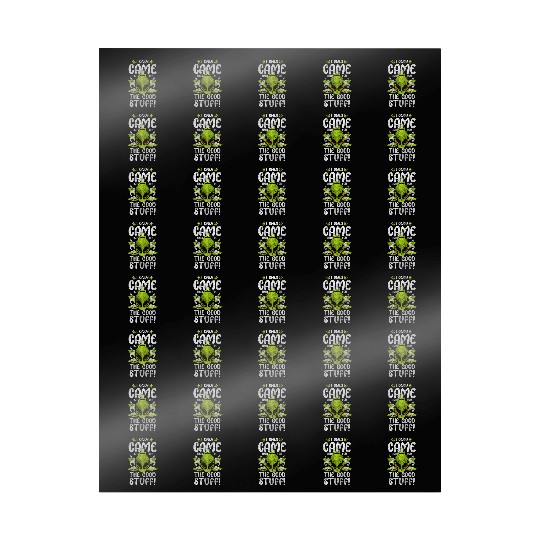 Alien Area 51 Saucer Planet Wrapping Papers