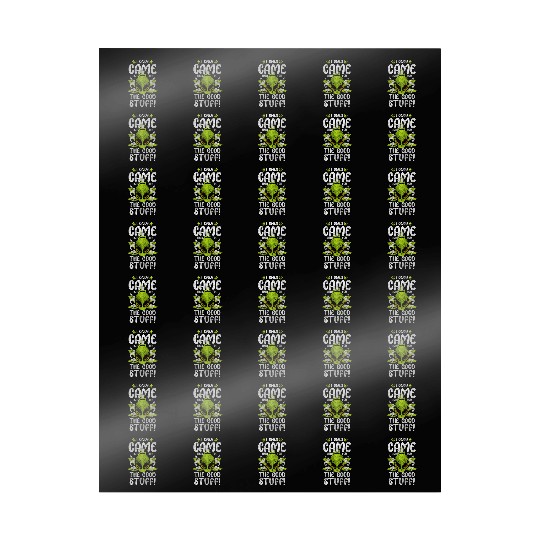 Alien Area 51 Saucer Planet Wrapping Papers