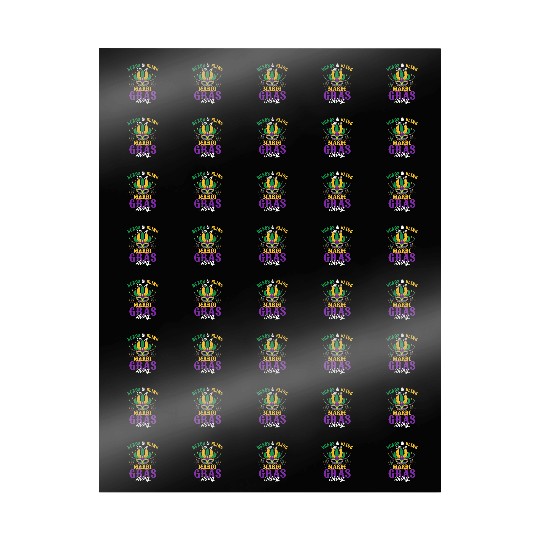 Beads & Bling It's A Mardi Gras Thing Party Carniv Wrapping Papers