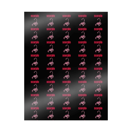 Scorpio Zodiac Sign, Astrology, Horoscope Wrapping Papers