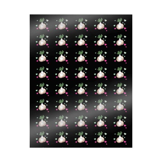 Turnip Love Valentine's Day Hearts Wrapping Papers