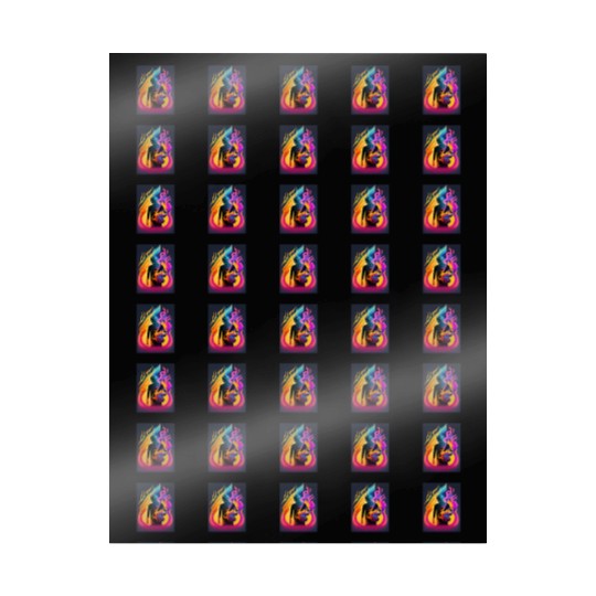 Dance Through Spectrum Immerse in Color and sound Wrapping Papers