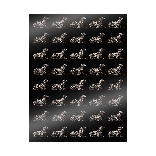 Pebble Seal Silhouette Wrapping Papers