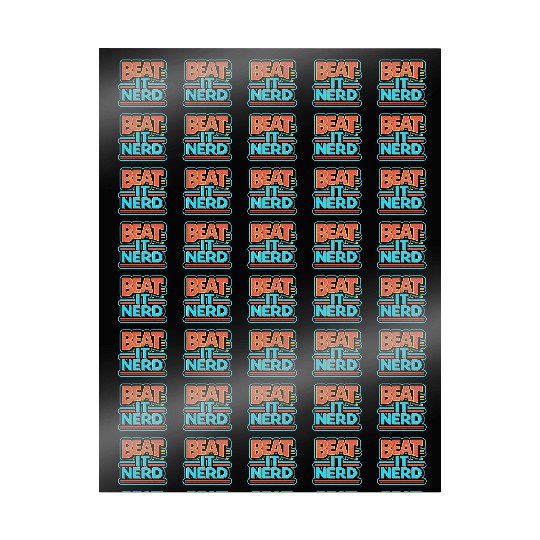 Beat it Nerd 8 Wrapping Papers