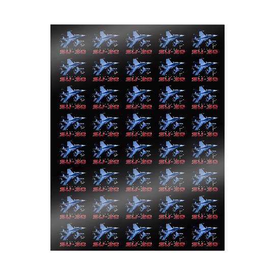 Sukhoi SU-30 Flanker Russian Fighterjet Wrapping Papers