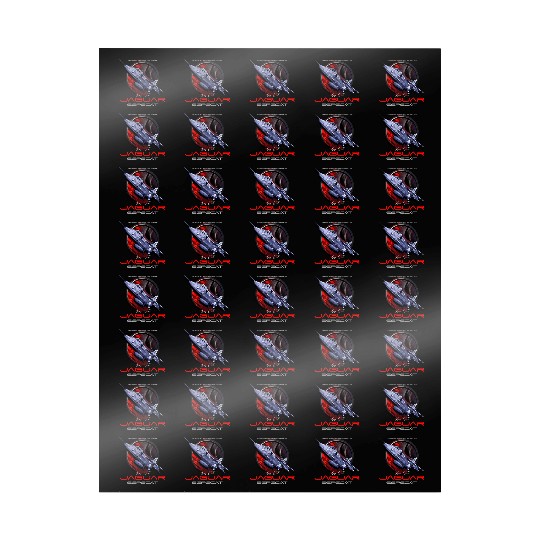 Sepecat Jaguar English French fighterjet Wrapping Papers
