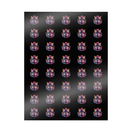 Bengal Kittens Colorful Cats Wrapping Papers