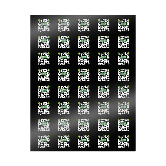 It's Good Luck To Read St Patricks Day Disco Ball Wrapping Papers