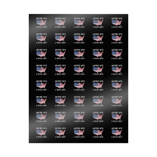 2024 Brain Vote Democracy Anti-Trump Wrapping Papers